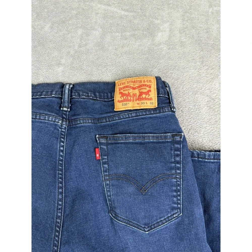 Levi's 510 Regular Fit Skinny Jeans Men's Size 30x32 Blue